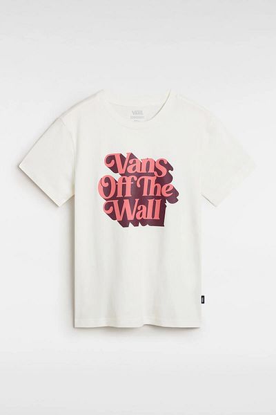 Vans Relaxed Fit Thank You for Crew Tee-B T-Shirt for Women