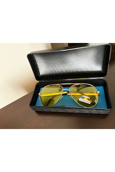 DİBA AVM Unisex Yellow Anti Glare Night Driving and Fog Glasses - Special Boxed