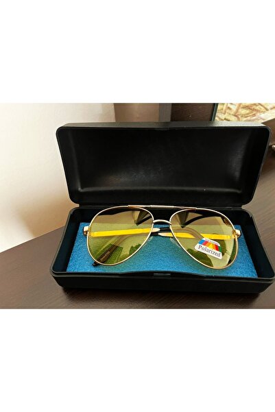 DİBA AVM Unisex Yellow Anti Glare Night Driving and Fog Glasses - Special Boxed