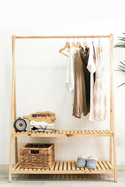 Severale Hanging Clothes and Shoes Set