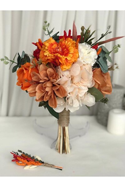 Paparti Yeni Sezon Yeni Renk Cümbüşü Gelin Çiçeği Gelin Buketi Ve Damat Yaka ...