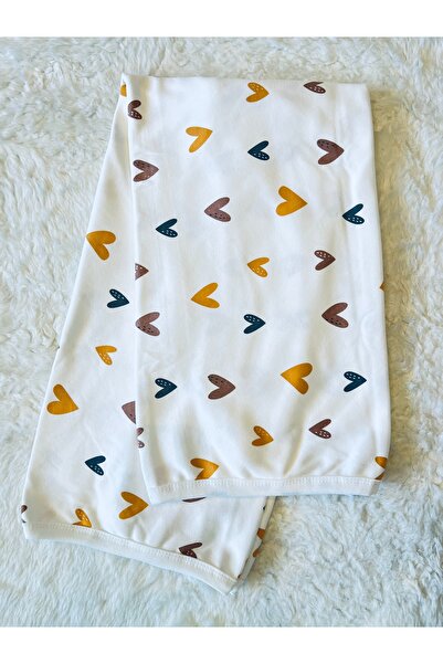 anne dokunuşu gibi KUZUM BEBE بطانية قماط للأطفال البنات والأولاد باللون البني