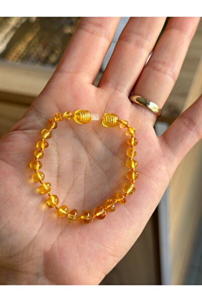 KEHRİBAREVİ EREĞLİ Kehribar bileklik Baltık damla kehribar bebek bileklik