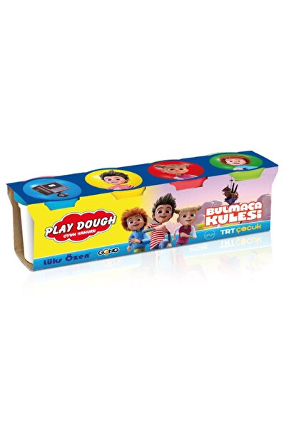 GONG YAYINCILIK Doğal Oyun Hamuru Play Dough Avantajlı 2'li Set + 8 adet Hamur 896 Gr