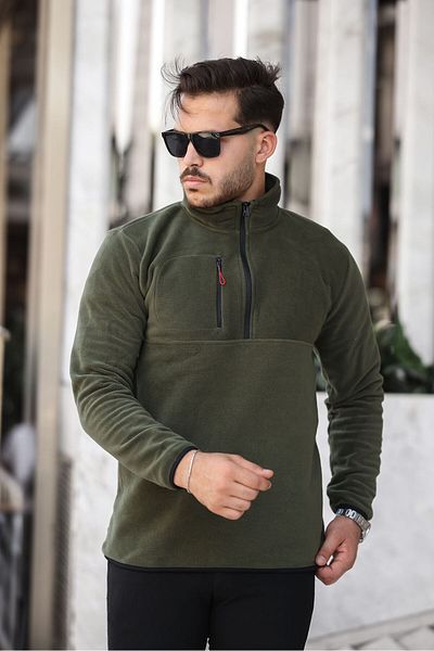 Miralbas Flat Fleece with Half Zipper