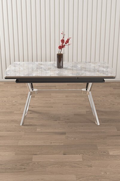 Canisa Sim Serisi 89x150 Açılabilir Lak Panel Rampla Gri Masa