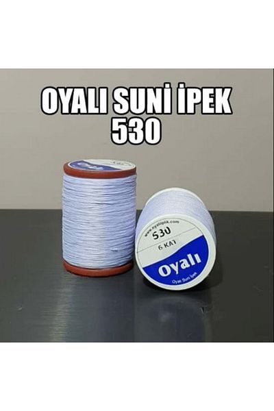 OYALI ΤΕΧΝΗΤΟ ΜΕΤΑΞΩΤΟ ΝΟ:530 - Κλωστή κεντήματος 4 στρώσεων