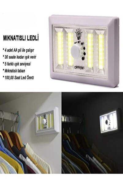 Genel Markalar 3w Priz Anahtar Dimmer Seviye Ayarlı Led Lamba Acil Durum Lamb...