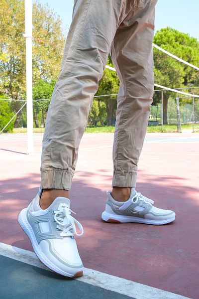 Riccon Herren Sneakers0012350 Weiß