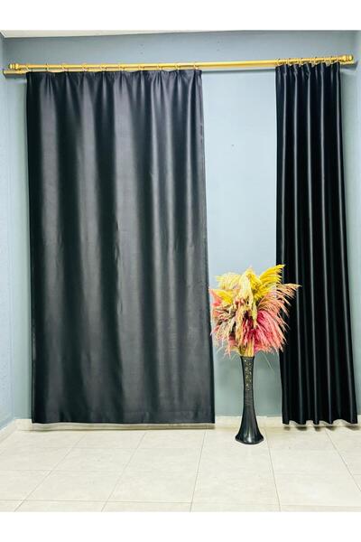 GÜNEŞ PERDE BRİLANT ,BLACOUT FON PERDE,SİYAH