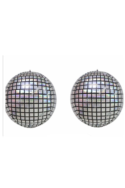 Çemrek Süs Parti 2 Pack Mini Disco Ball Foil Balloon