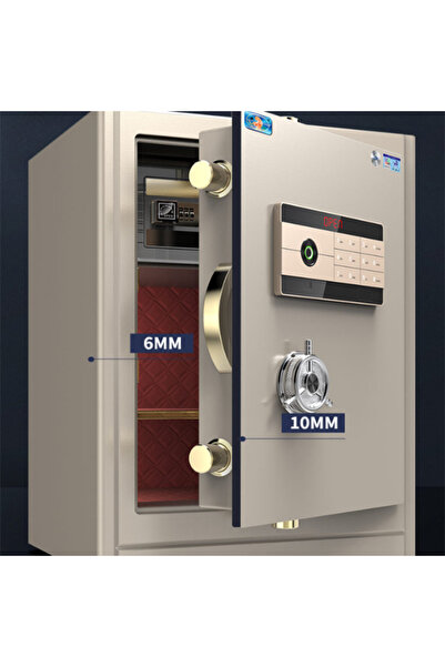 NAS ÇELİK KASA Liyong 60d Parmak I?zi Şifreli Ofis Ev Tipi Çelik Kasa