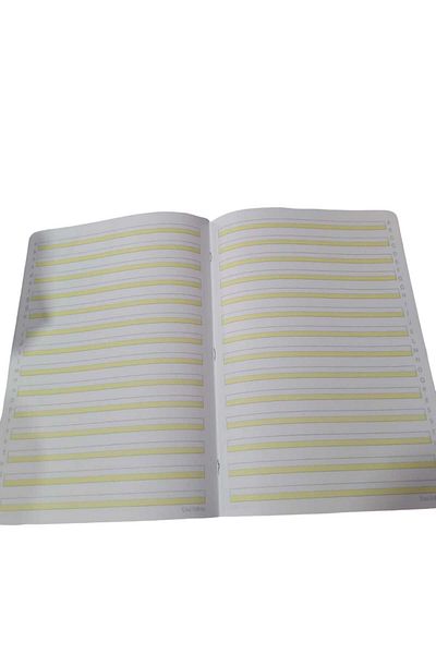 Dudo Baby 2 Lovely Writing Pads for Boy - A4, 3 Lines, Pen Gift