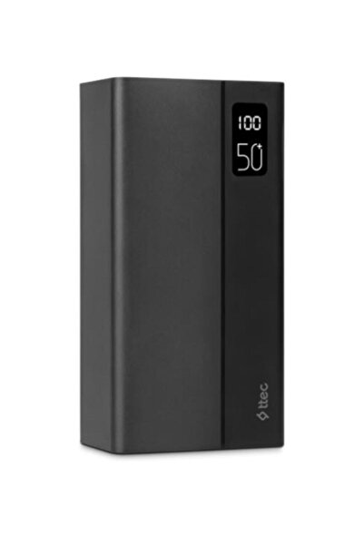 Ttec Şarj Akım Korumalı Led Ekran Dev Kapasite 20w 50.000 Mah Powerbank Iphon...
