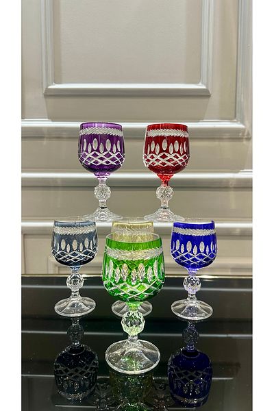 Bohemia CRYSTALITE BOHEMIA Colored Coffee Side Water Cup