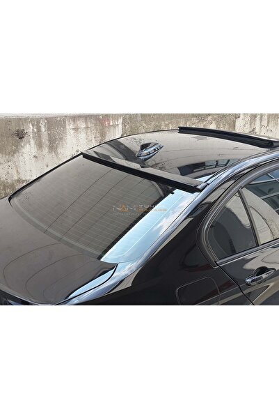 NamTuning BMW F30  Uyumlu Arka Cam Üstü Spoyler Piano Black Spoiler Plastik 2012-2018 arası