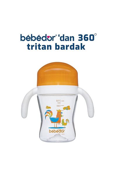 Bebedor 210ml Baby Bottle with Tritan Handle - 7507 Model