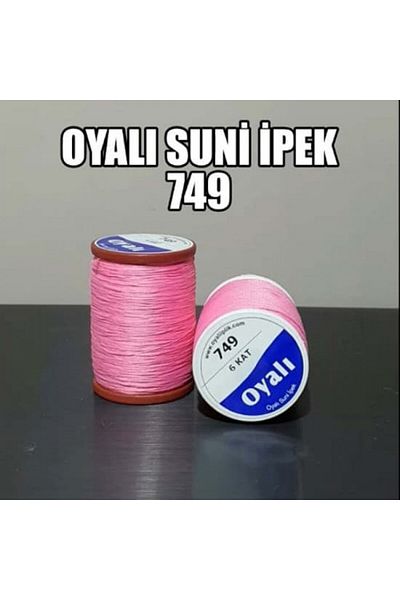 OYALI Τεχνητό; I?μετάξι Νο:749 - Κλωστή Κέντημα Κεντήματος 4 στρώσεων