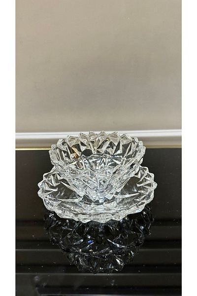 ALMARANDİ 12-Piece Glass Snack Bowl Set for 6 People
