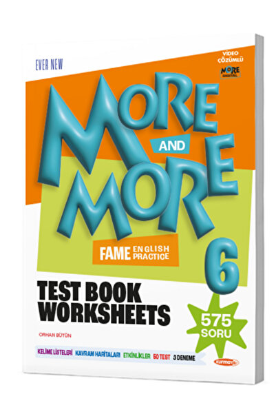 Kurmay Yayınevi More & More 6Th Grade Test Book