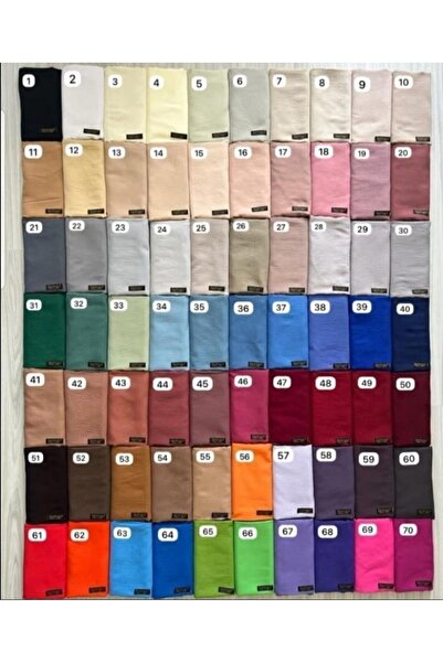 HAR-UM Ticaret Hijab Women's Cotton Crash Jazz Shawl Model-Set of 3