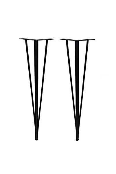 Metal Masa-yemek Masası- Çalışma Masası Ayağı 2 Adet Ayak 72 Cm Mobilya Ayağı