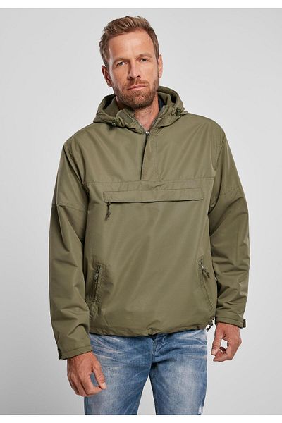 Brandit Herren Fleece-Windbreaker zum Überziehen