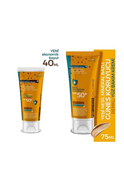 Piar Genesis Kolajen Leke Karşıtı Ton Eşitleyici Spf 50 Renkli Yüz Güneş Krem...