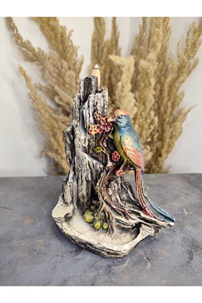 Gardenya Kuş Figürlü Ters Akış Tütsülük Model 1