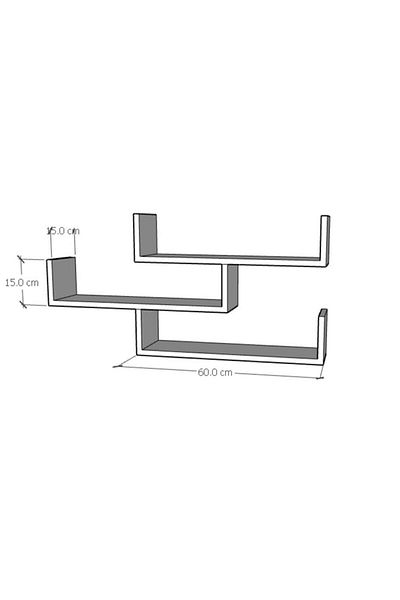 moobs home Decorative Wall Shelf