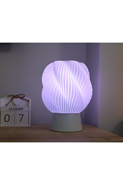 CMHOME 3D Baskı Gece Lambasi, Masa Üstü Lambader