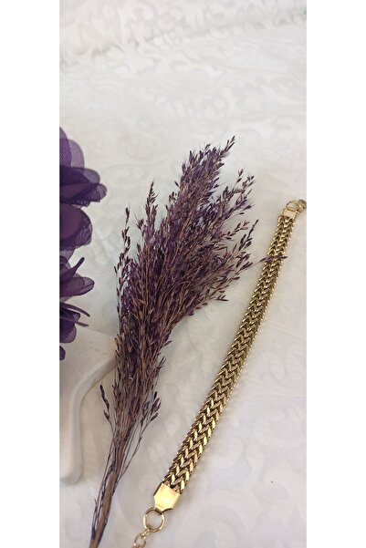 LİLLY AND MOLLY JEWELERY BALIK SIRTI ÇİFT SIRA ÇELİK BİLEKLİK