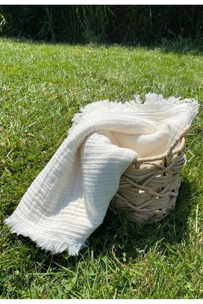 Alpıno Four Layer Muslin Blanket and Blanket - Cotton Baby Blanket