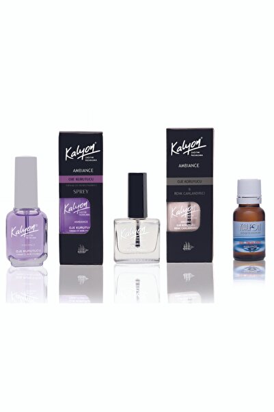 Kalyon Oje Kurutucu-oje Koruyucu-oje Inceltici