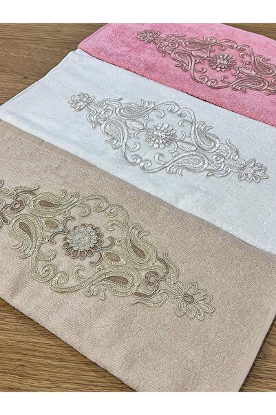 AYHANHOME 3 шт Французький оксамитовий рушник для рук та обличчя Gupurlu 50x90