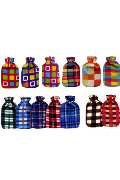 Janissary 33x19 Cm 2 Lt Polar Kılıflı Termofor Sıcak Su Torbası Karın Ağrısı Bel Ayak Isıtıcı "1 ADET"