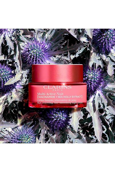Clarins Brightness Increasing Night Cream - Skin Renewal, Dry Skin - 50 ml