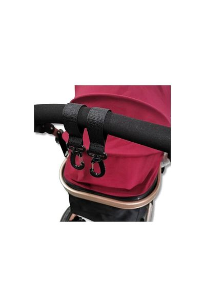 mc.pierobaby 2 Pieces Baby Stroller Hanging Bracket - Stroller Hook, Rotating Head