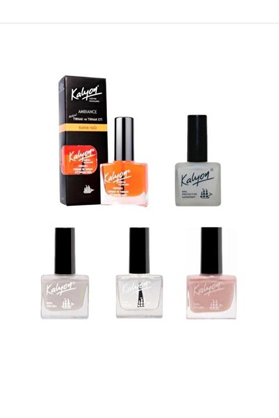 Kalyon Tırnak Sertleştirici+bakım Yağı+french Set
