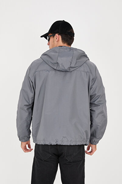 ABİLLİTA Ανδρικό Oversize Εποχιακό Παλτό - Αδιάβροχο και Αντιανεμικό