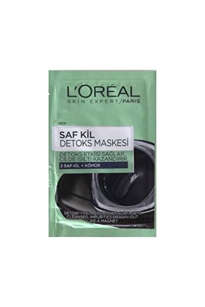 L'Oreal Paris Loreal Paris Saf Kil Detoks Maskesi 7 Ml