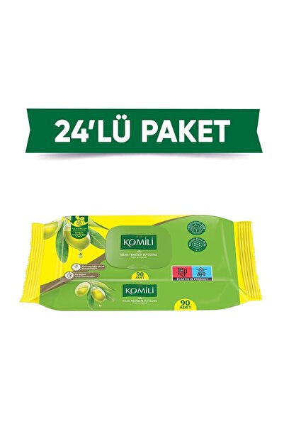 Komili Genel Kullanım Islak Havlu 90'lı - 24'lü Paket - 2160 Yaprak