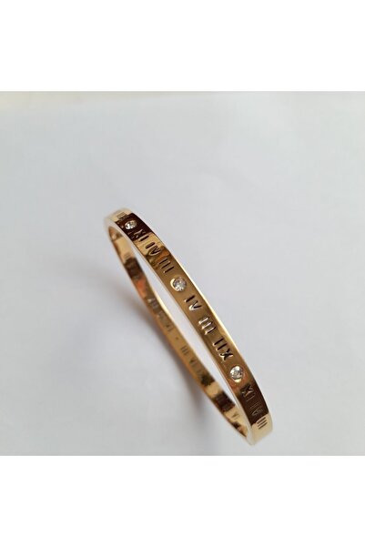 Genel Markalar Gold Roma Rakamlı Çelik Kelepçe