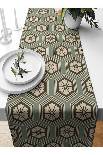 Bertille Home 140X40 cm Digital Printed Classic Runner