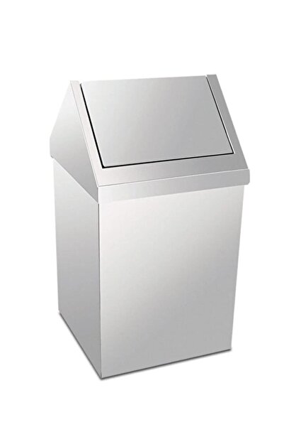 Palex Ανοξείδωτος κάδος απορριμμάτων 54 λίτρων με καπάκι οροφής (1 τεμάχιο)