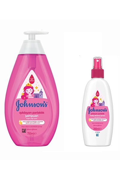 Johnson´s Baby Johnson's Baby Işıldayan Parlaklık Şampuan 750 ml Kolay Tarama Spreyi 200 ml Özel Set