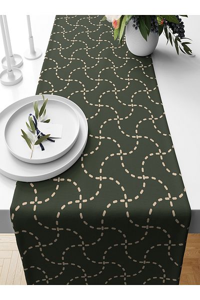 Bertille Home 140X40 cm Digital Printed Classic Runner