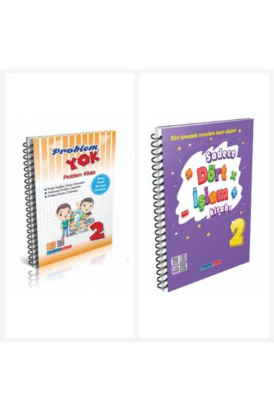 Salan Yayınları 2.sınıf Problem Yok&sadece Dört Işlem Kitabı 2