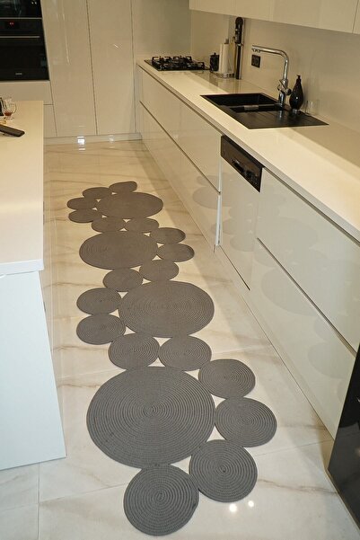 Genel Markalar Hasır Jüt Bej Yolluk Halı Kilim