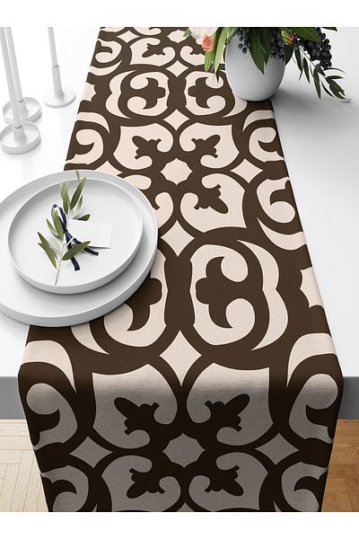 Bertille Home 140x40 см Дигитално отпечатан класически бегач (Classic)